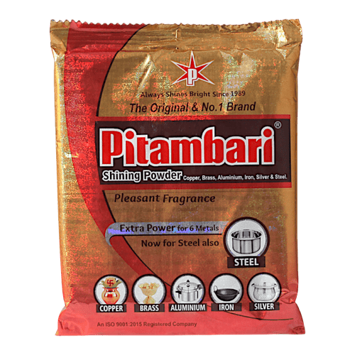 Pitambari - 200g Glanzpulver (jetzt auch für Stahl)