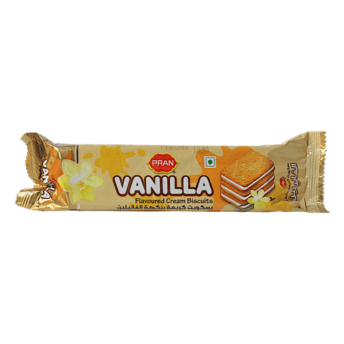 Pran - 90g Vanilla Cream Biscuit