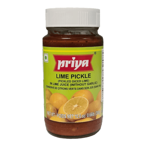 Priya - 300g Limetten Pickles (ohne Knoblauch)