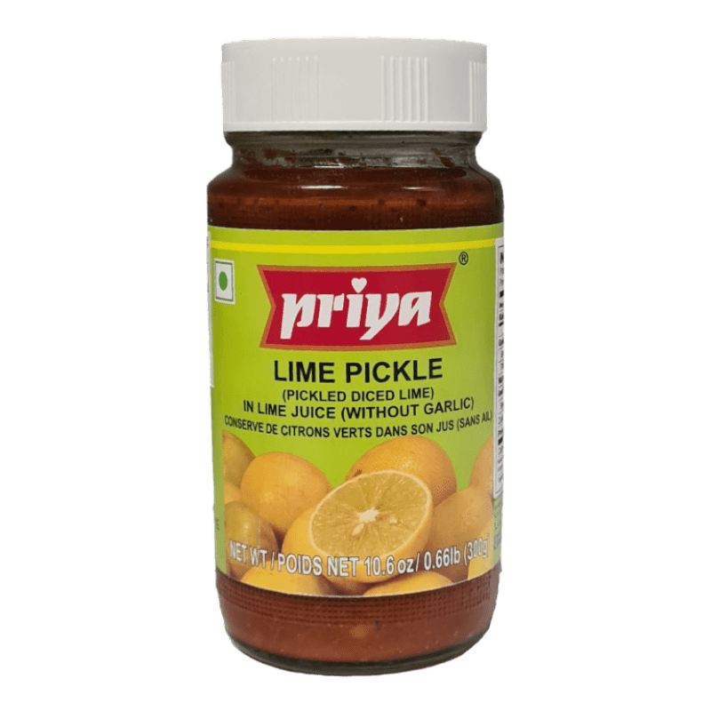 Priya - 300g Limetten Pickles (ohne Knoblauch)