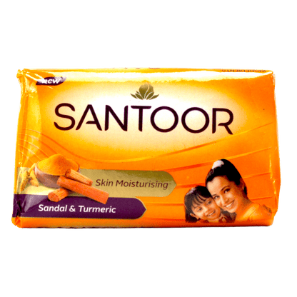 Santoor - 400g Soap Sandal &amp; Turmeric