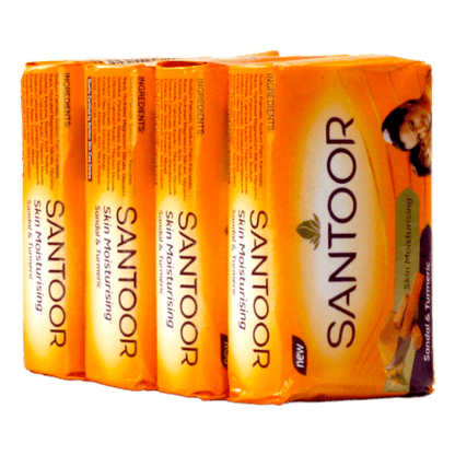 Santoor - 400g Soap Sandal &amp; Turmeric