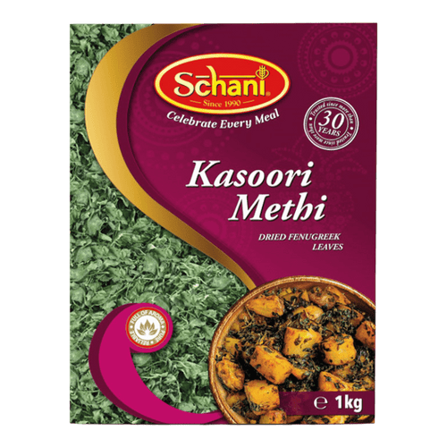 Schani - 100g Getrocknete Bockshornkleeblätter (Kasoori Methi)