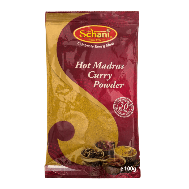 Schani - 100g Madras Currypulver (scharf)