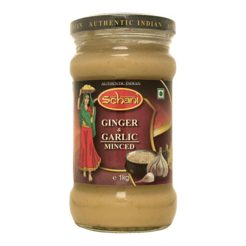 Schani - 1kg Ingwer Knoblauch Paste (Gehackt)