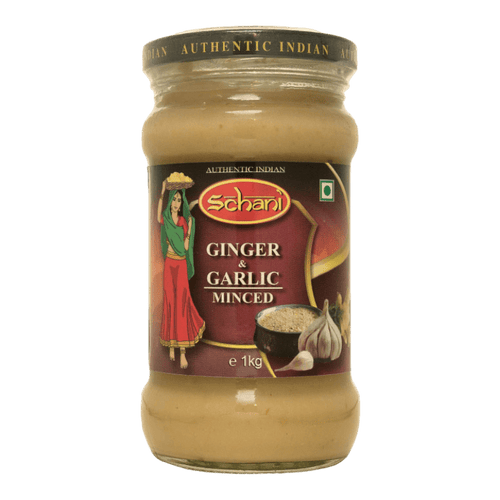 Schani - 1kg Ingwer Knoblauch Paste (Gehackt)