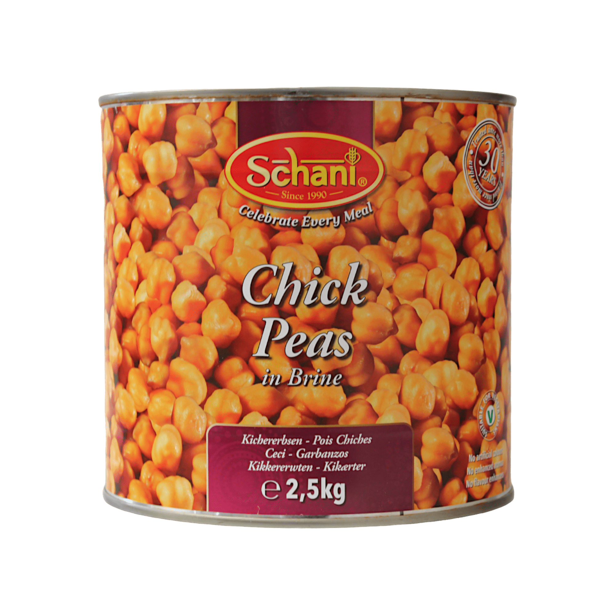 Schani - 2.5kg Boiled Chickpeas (Kabuli Chana)