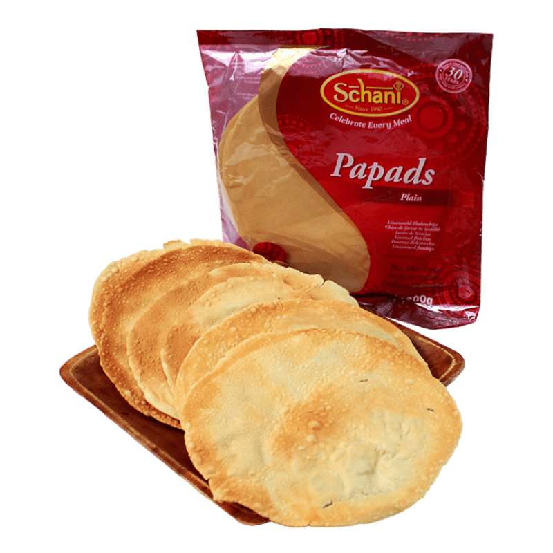 Schani - 200g Papadums Urid Pur 7&quot;