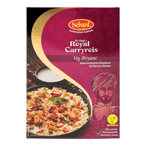 Schani - 265g Royal Curryreis Veg Biryani RTE