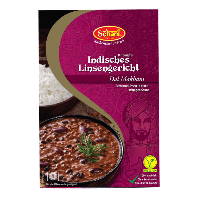 Schani - 300g Dal Makhani Lentil Dish (Vegan) RTE