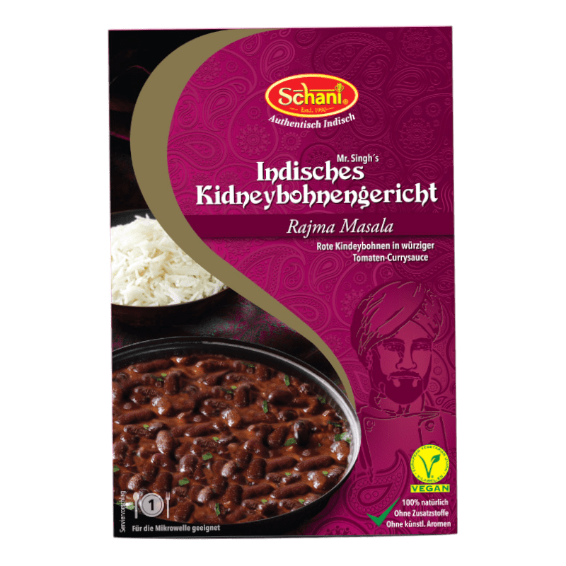 Schani - 300g Rajma Masala Kidney Bean dish (Vegan) RTE