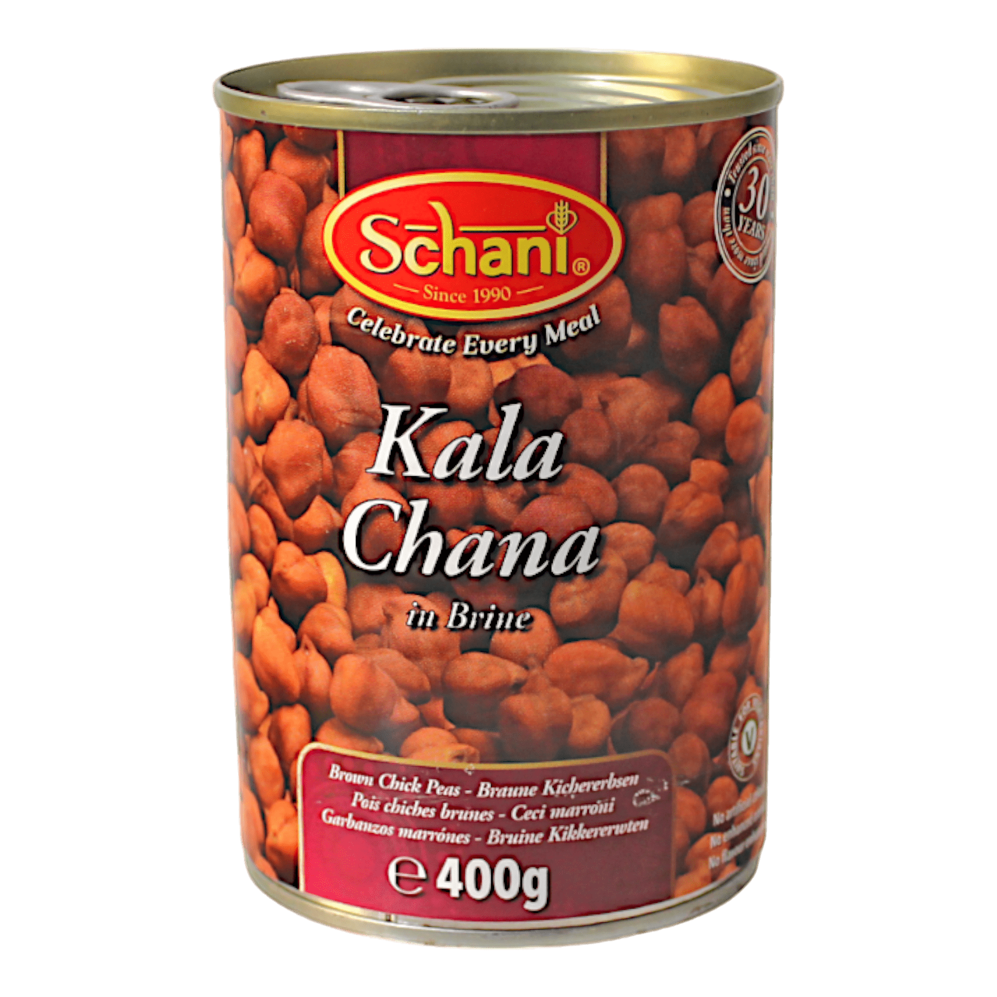 Schani - 400g Kala Chana in Salzlake