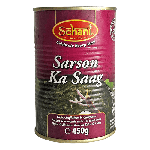 Schani - 450g Sarson Ka Saag (Grüne Senfblätter in Currysauce)