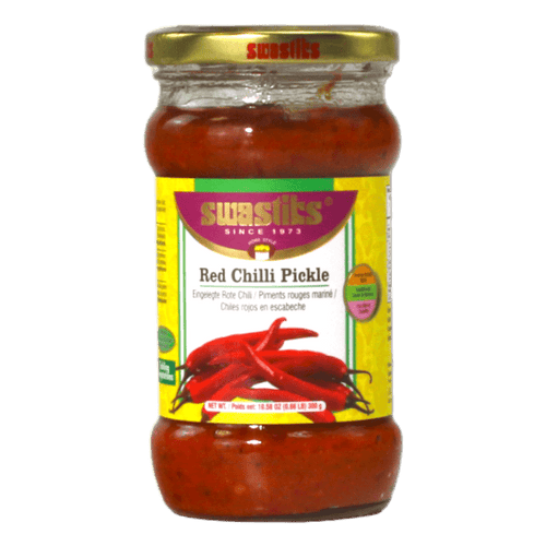 Swastiks - 300g roter Chili Pickle