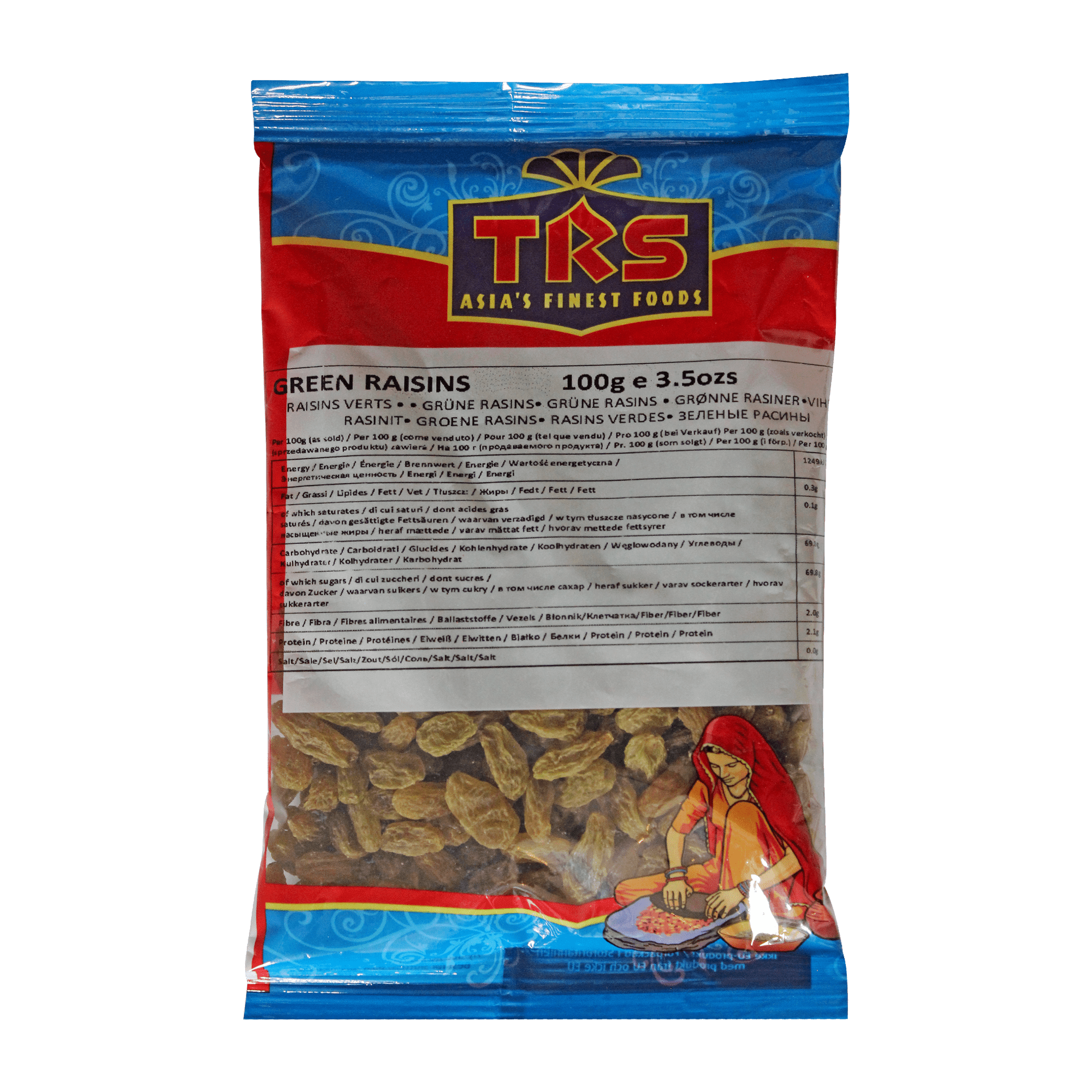 TRS - 100g Green Raisins