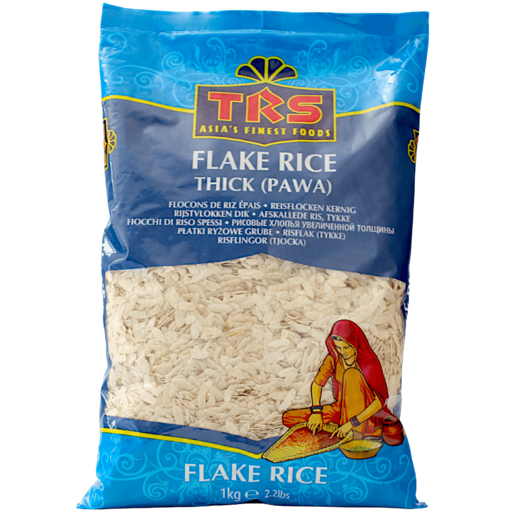 TRS - 1kg Rice Flakes Thick (Poha)