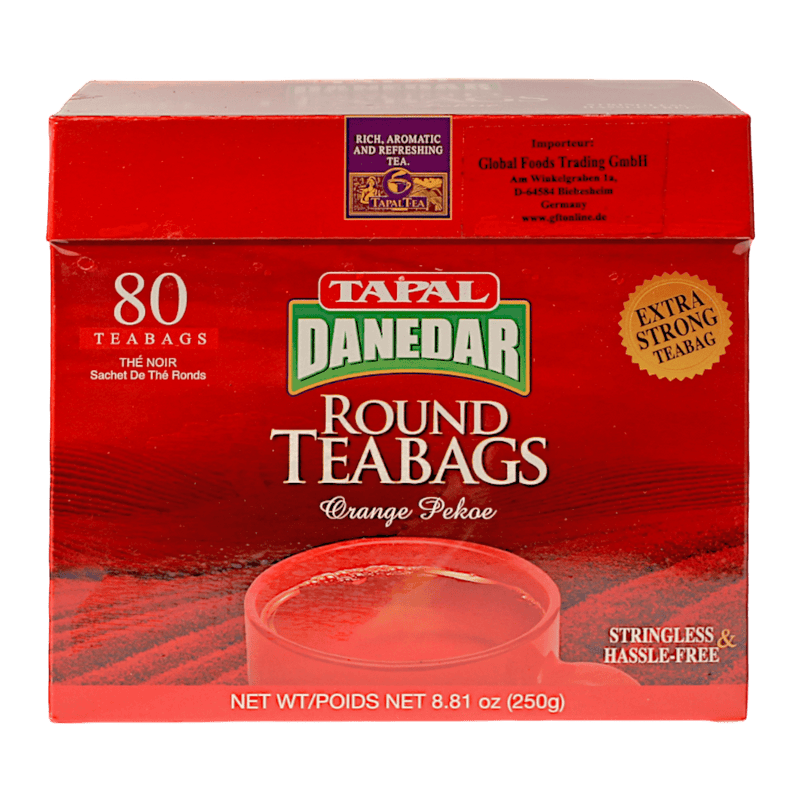 Tapal - 250g Danedar Schwarzer Tee (80 Teebeutel)