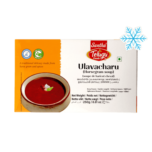 Telugu - 250g (Gefroren) Ulavacharu (Pferdebohnensuppe)