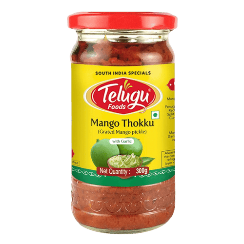 Telugu - 300g Mango Thokku -Pickle mit Knoblauch