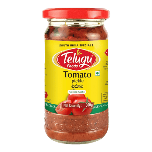 Telugu - 300g Tomaten Pickle mit Knoblauch