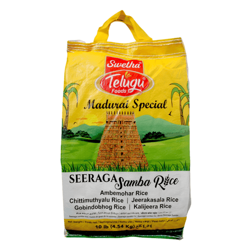 Telugu - 4.54kg Seeraga Samba Rice