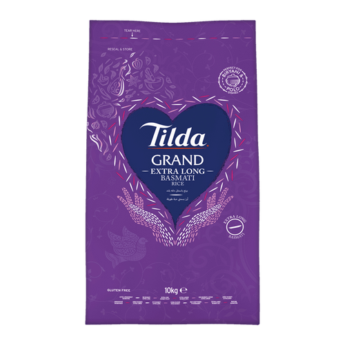 Tilda - 10kg Grand Extra Long Basmati Rice