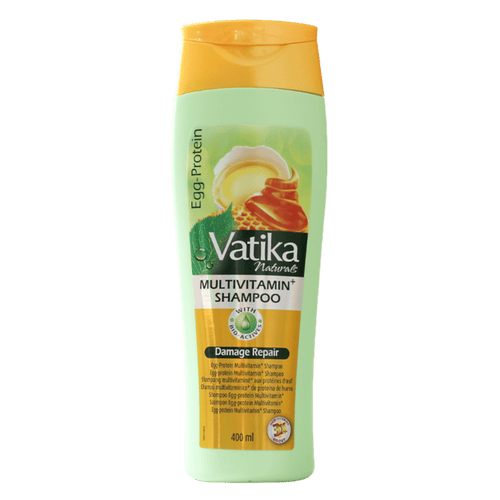 Vatika Naturals - 400ml  Multivitamin Shampoo Damage Repair Egg Protein