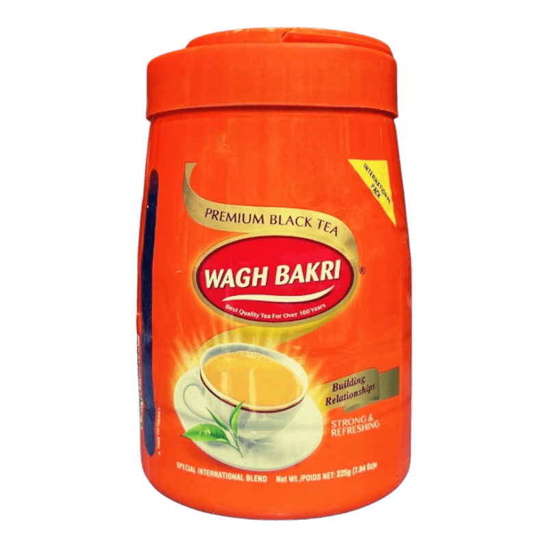 Wagh Bakri - 225g Premium Black Tea (Jar)