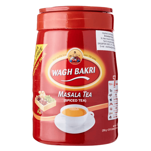 Wagh Bakri - 250g Masala Tea (Jar)