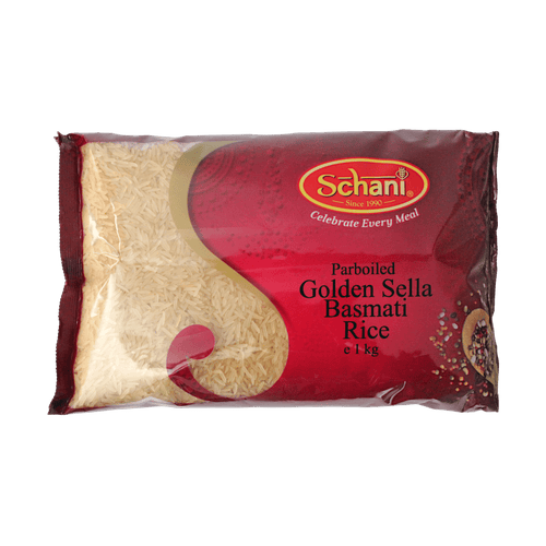 Schani 1kg Golden Sella Basmati Rice (Parboiled)